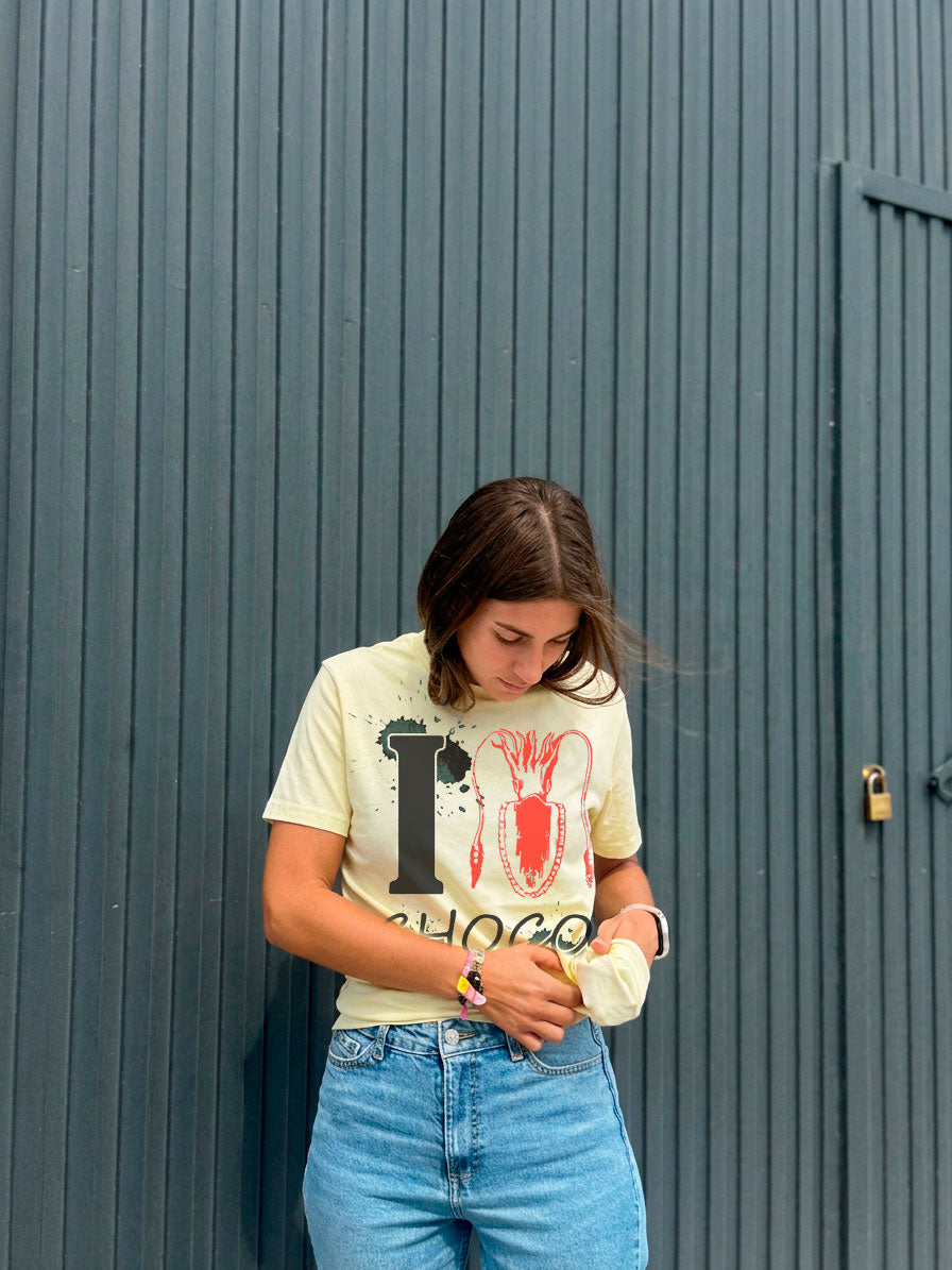 CAMISETA I LOVE CHOCO