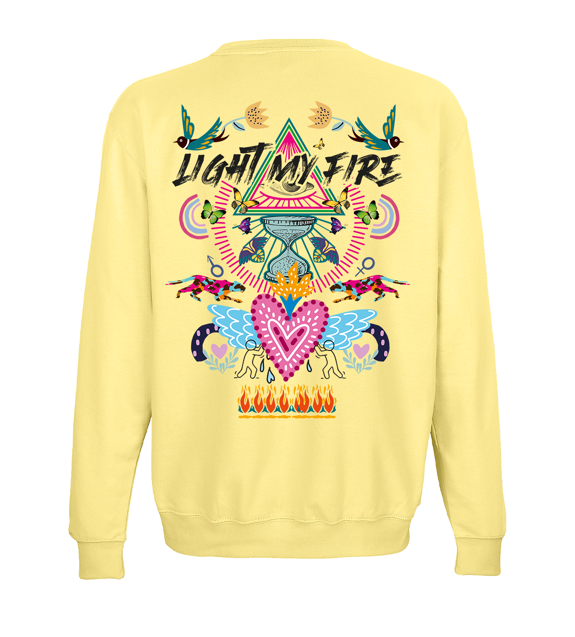 SUDADERA LIGHT MY FIRE HOMBRE