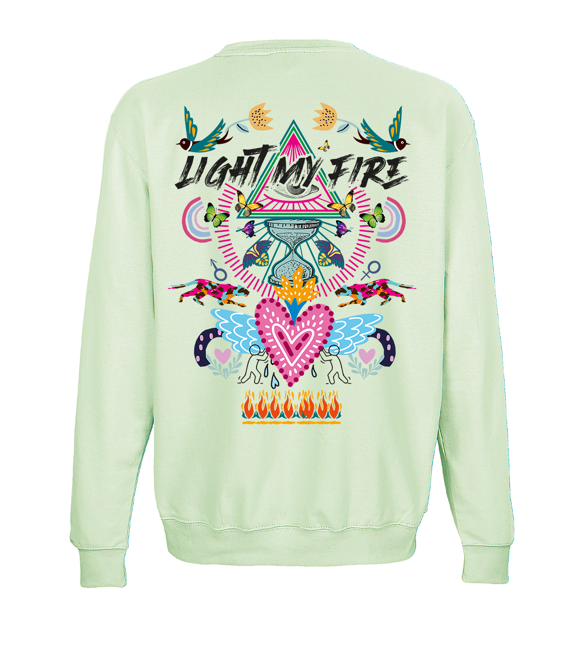 SUDADERA LIGHT MY FIRE HOMBRE