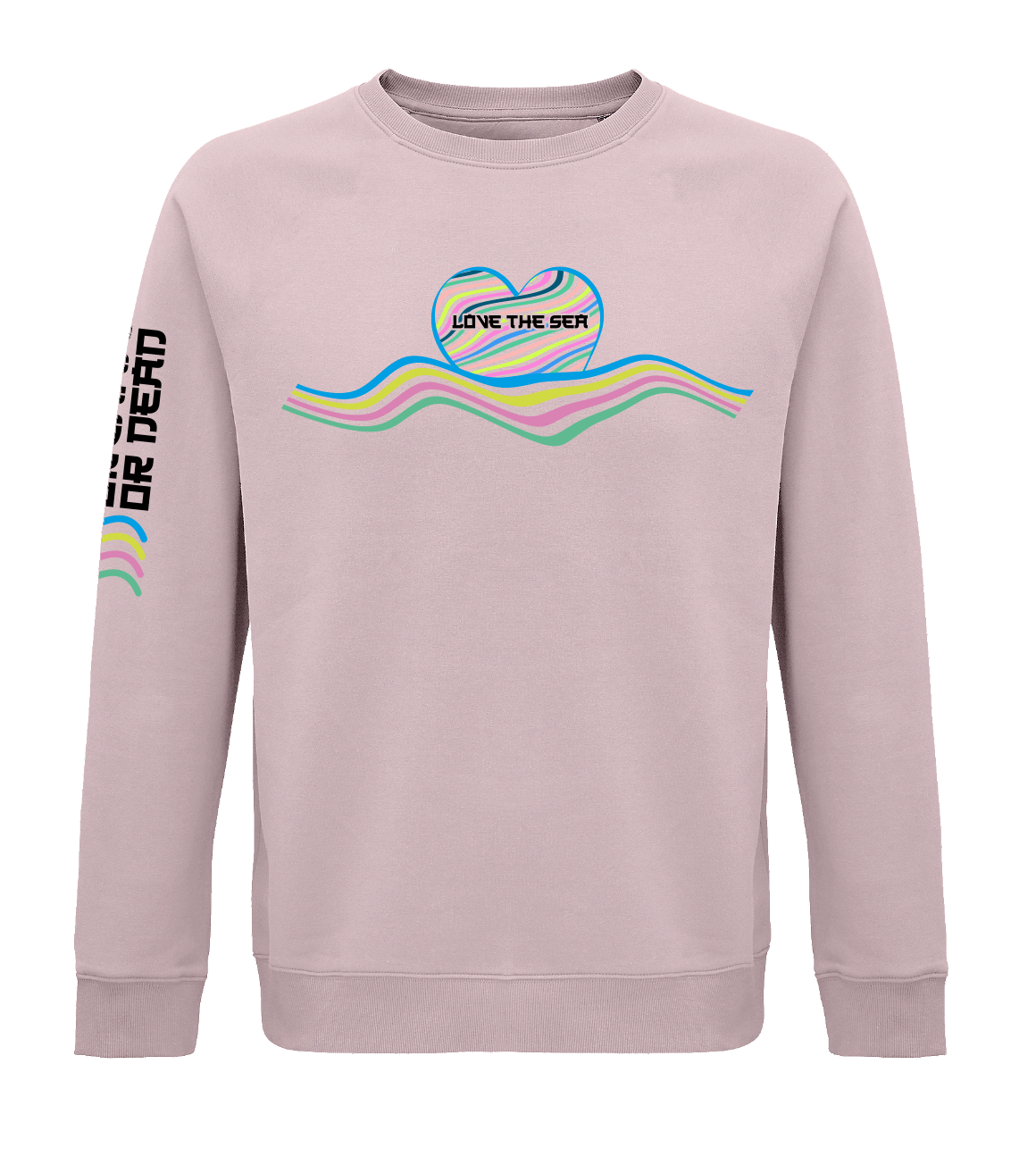 SUDADERA LOVE THE SEA MUJER