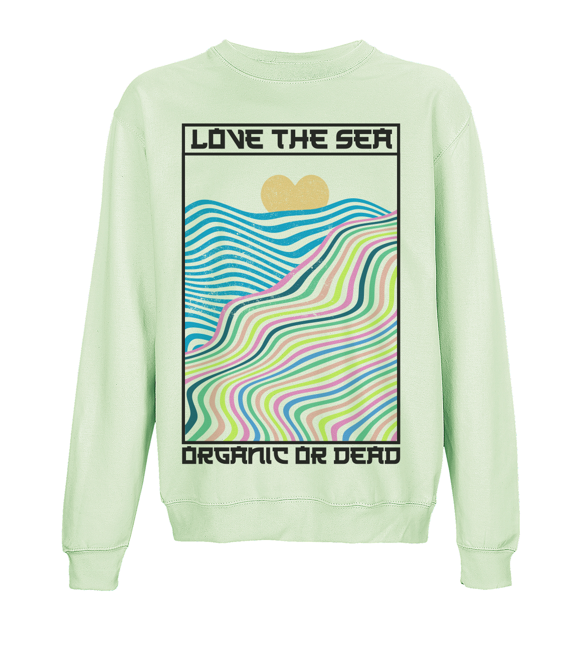 SUDADERA LOVE THE SEA MUJER