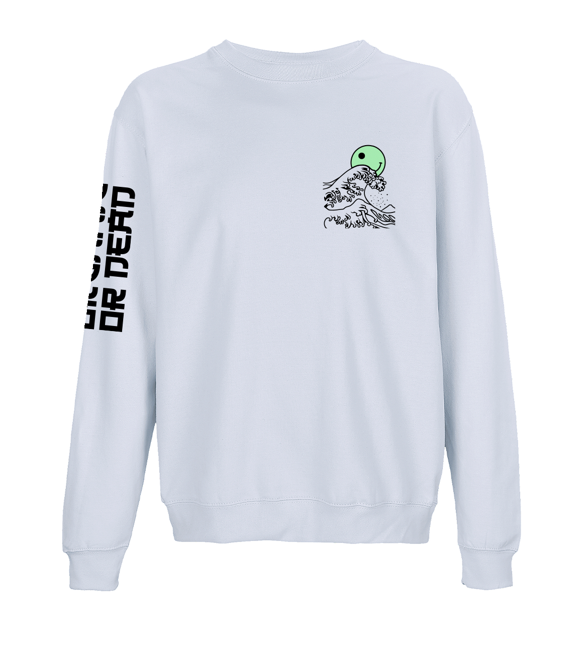 SUDADERA OLA NO PASA DOS VECES HOMBRE