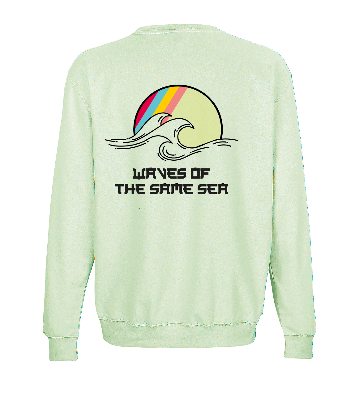 SUDADERA SOMOS OLAS MUJER