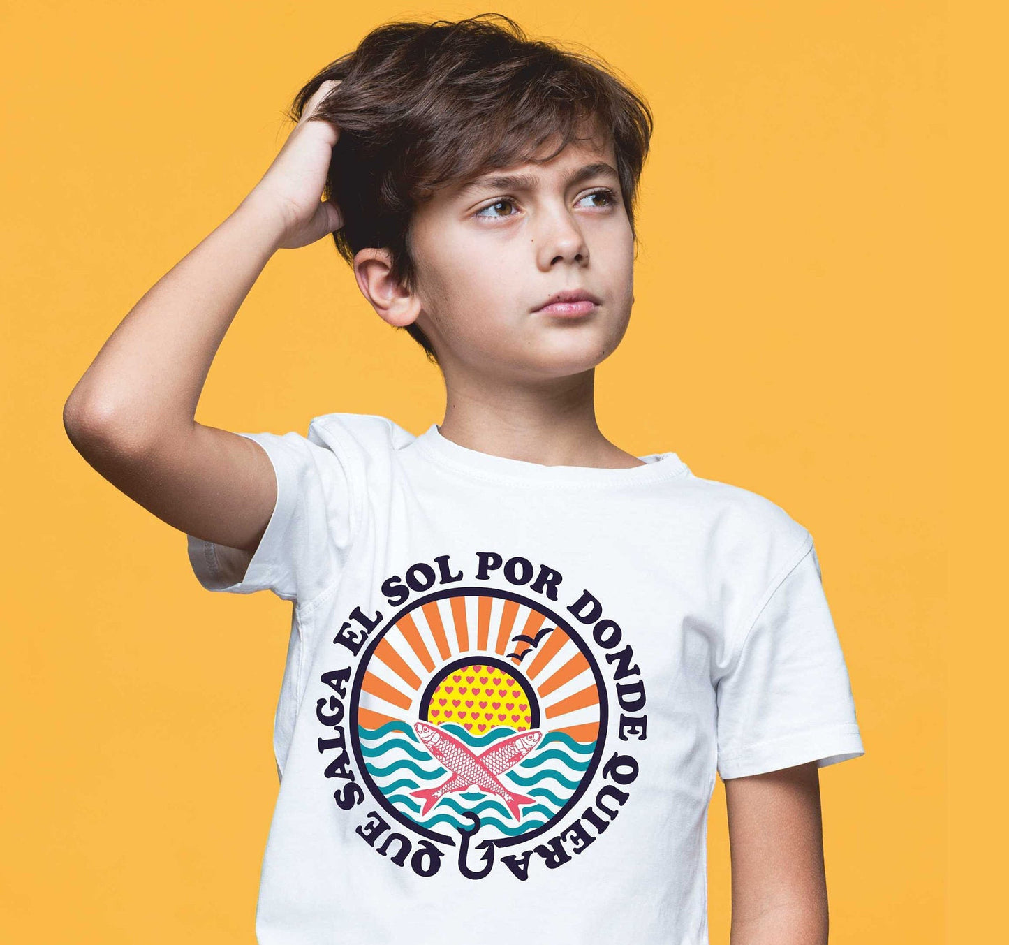 CAMISETA SALGA EL SOL POR DONDE QUIERA
