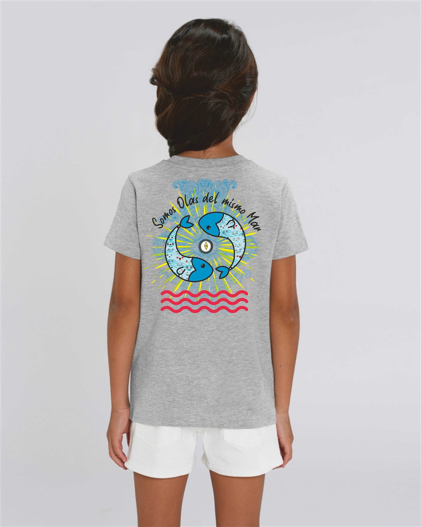 CAMISETA OLA PECES