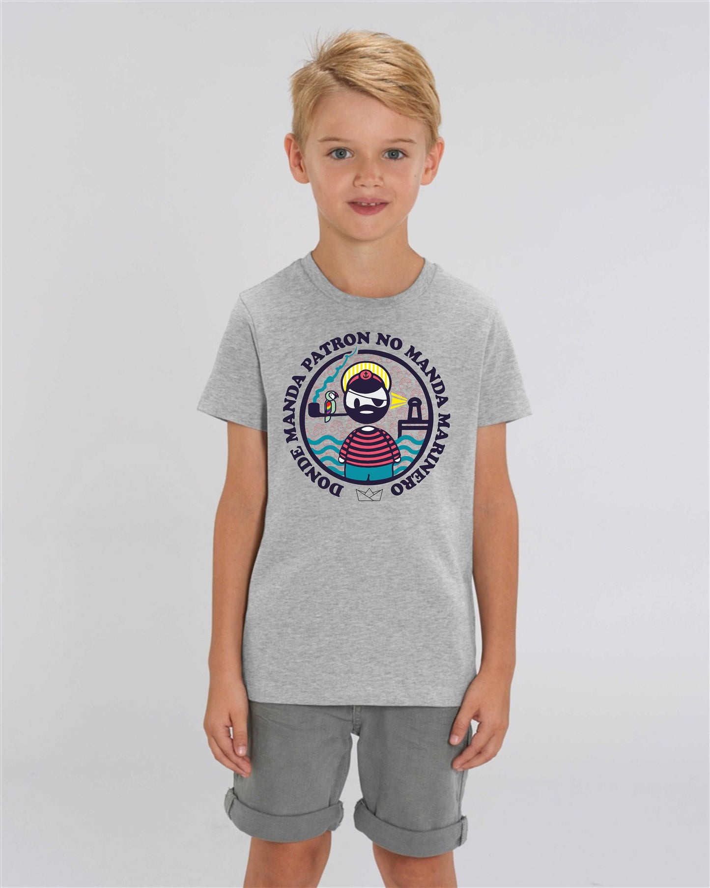 CAMISETA DONDE MANDA PATRON NO MANDA MARINERO