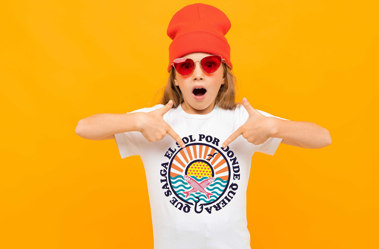CAMISETA SALGA EL SOL POR DONDE QUIERA