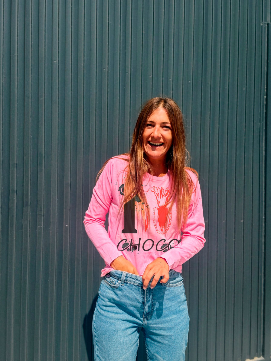 CAMISETA I LOVE CHOCO