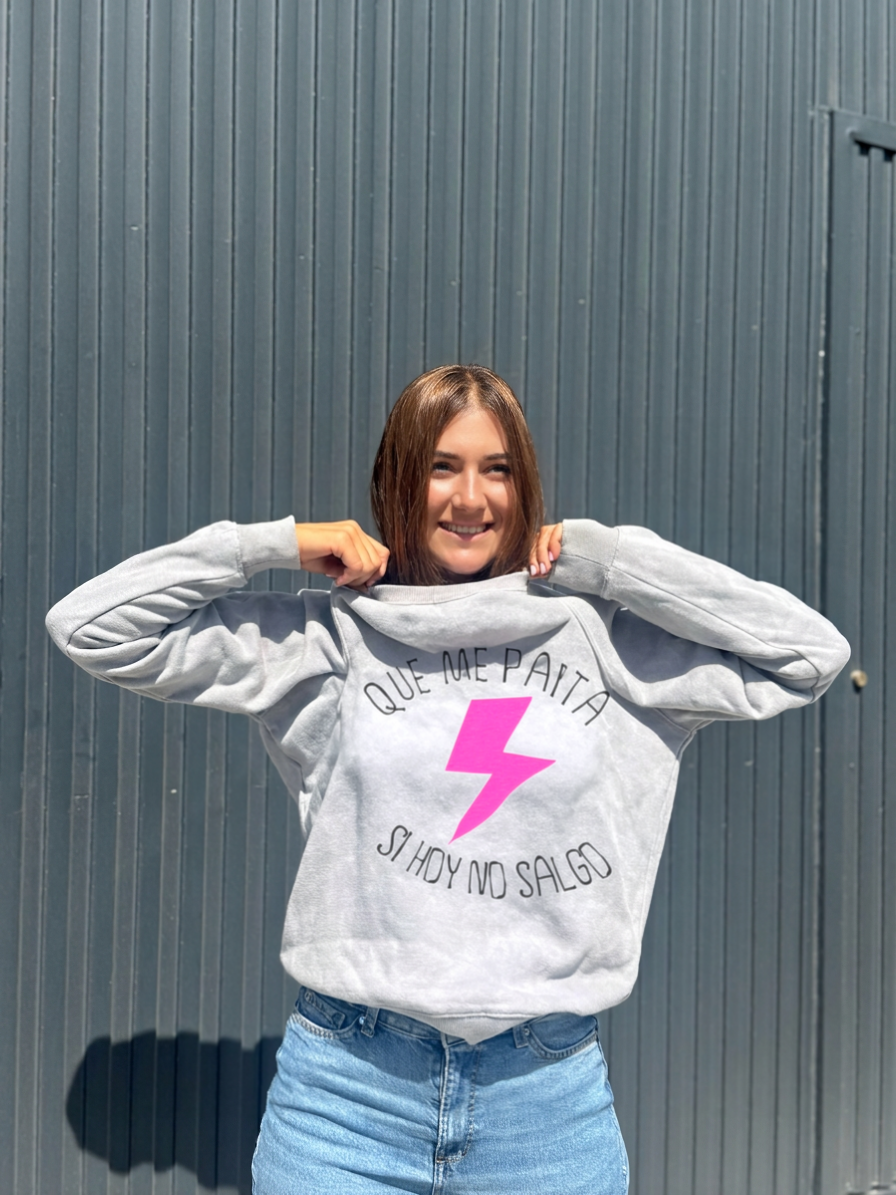 SUDADERA QUE ME PARTA UN RAYO