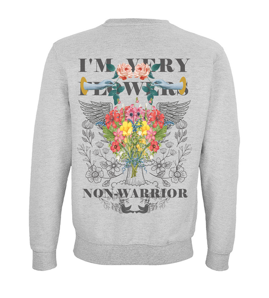 SUDADERA I'M VERY FLOWERS MUJER