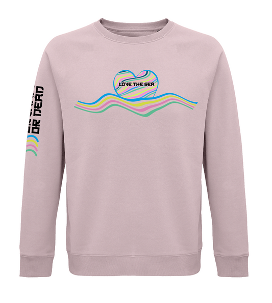 SUDADERA LOVE THE SEA MUJER