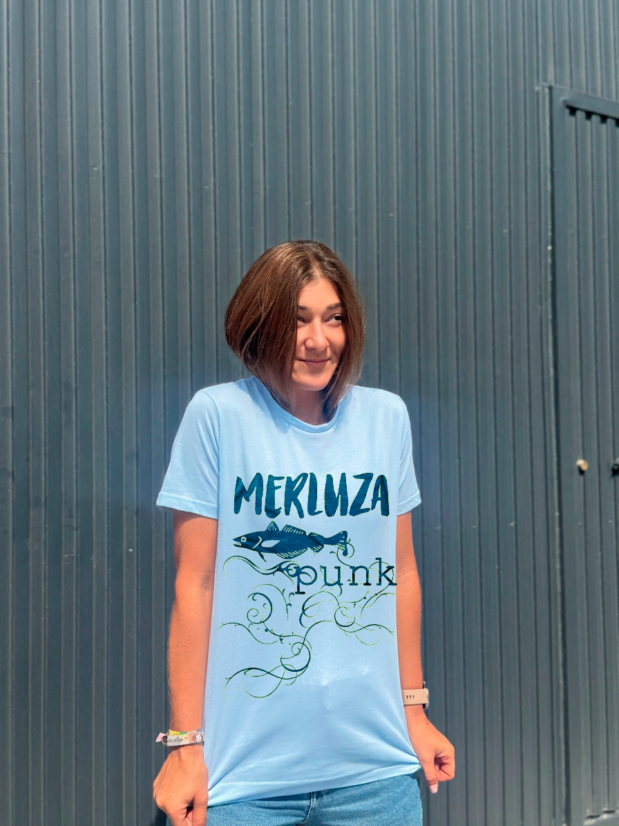 CAMISETA MERLUZA PUNK