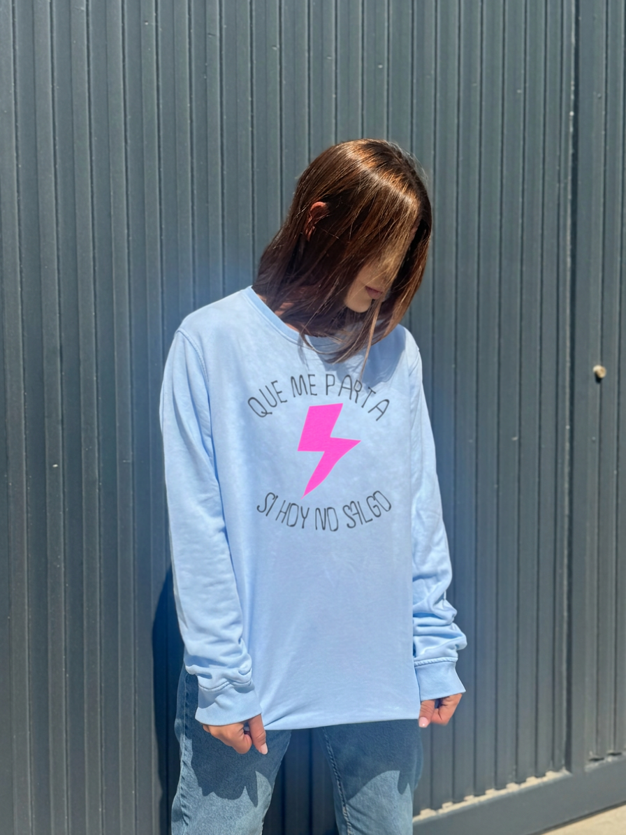 SUDADERA QUE ME PARTA UN RAYO