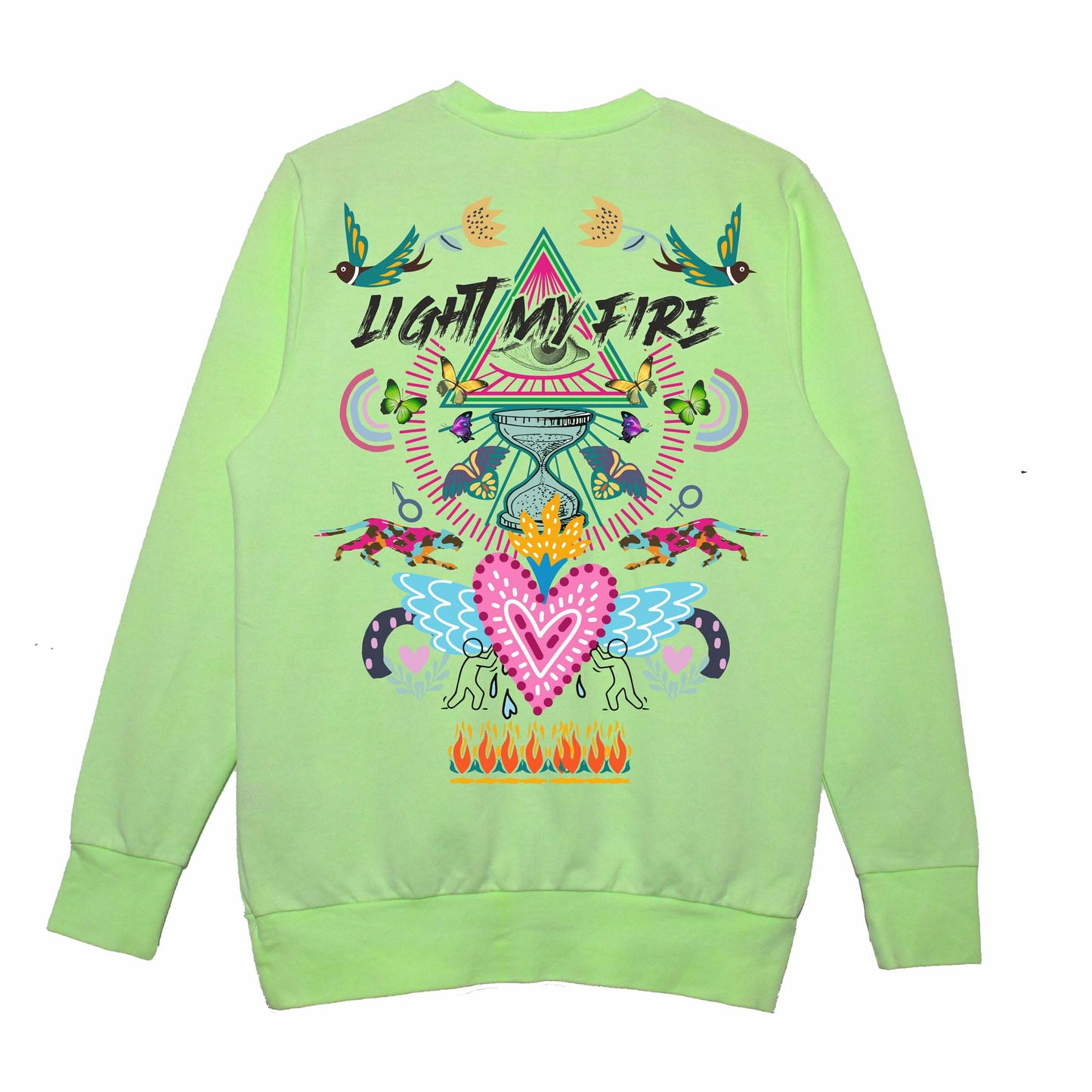 SUDADERA LIGHT MY FIRE MUJER