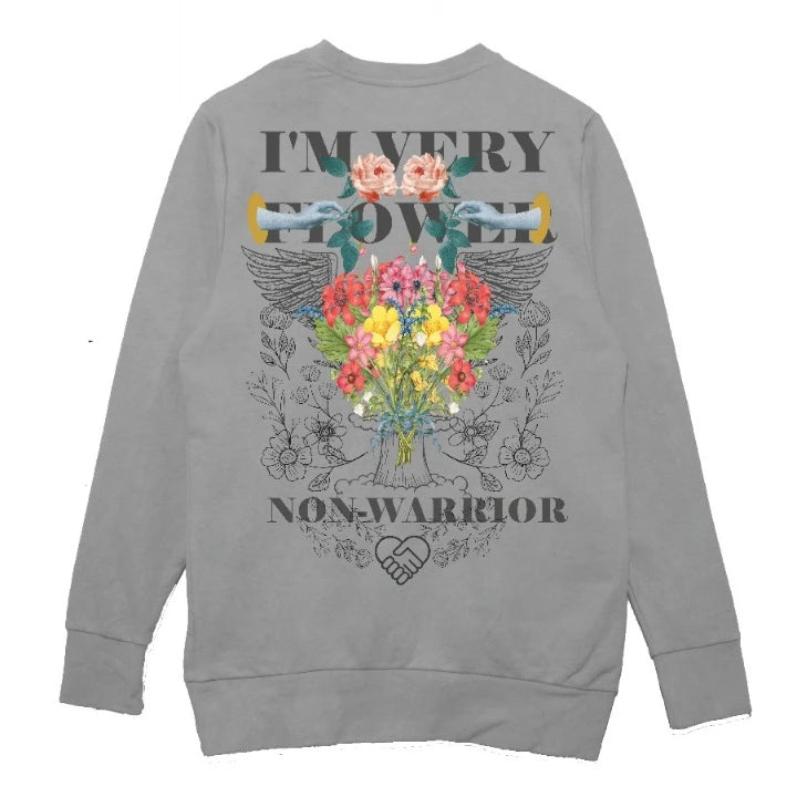 SUDADERA I'M VERY FLOWERS HOMBRE