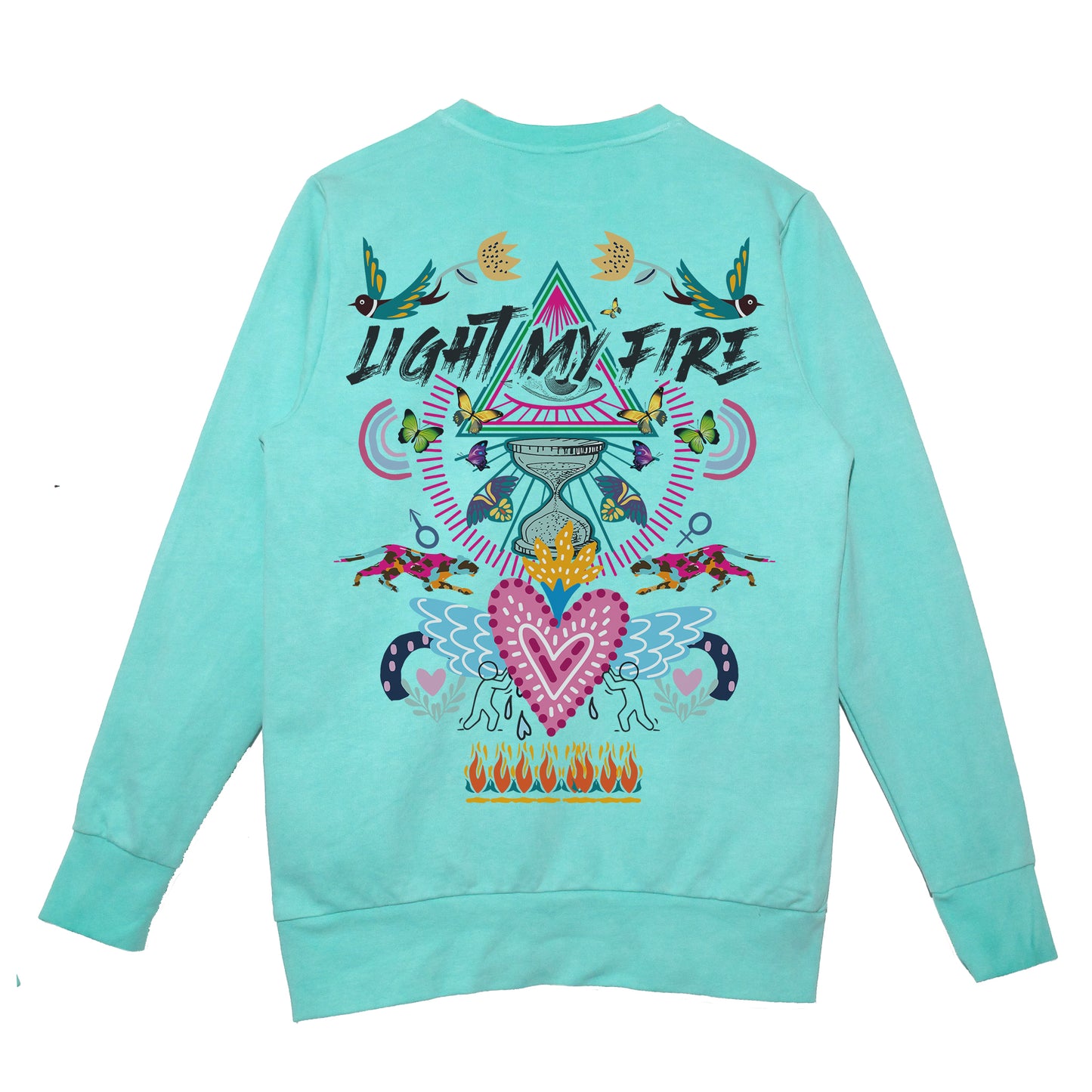 SUDADERA LIGHT MY FIRE HOMBRE