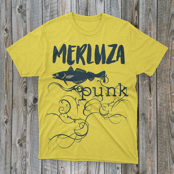 CAMISETA MERLUZA PUNK