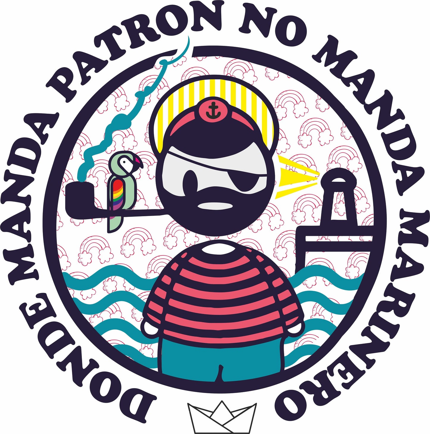 T-SHIRT WHERE THE PATRON SEND, NOT THE SAILOR