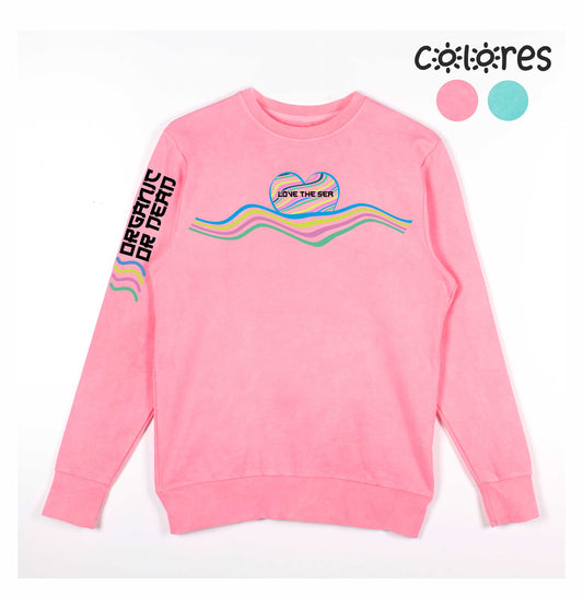 SUDADERA LOVE THE SEA MUJER