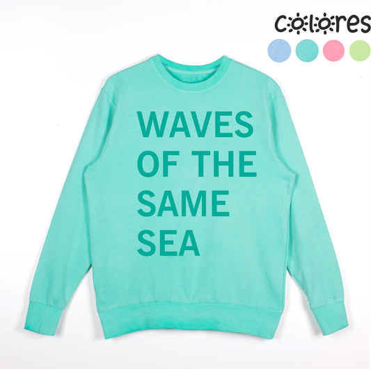 WAVES OF THE SAME SEA WOMEN SWEATSHIRT