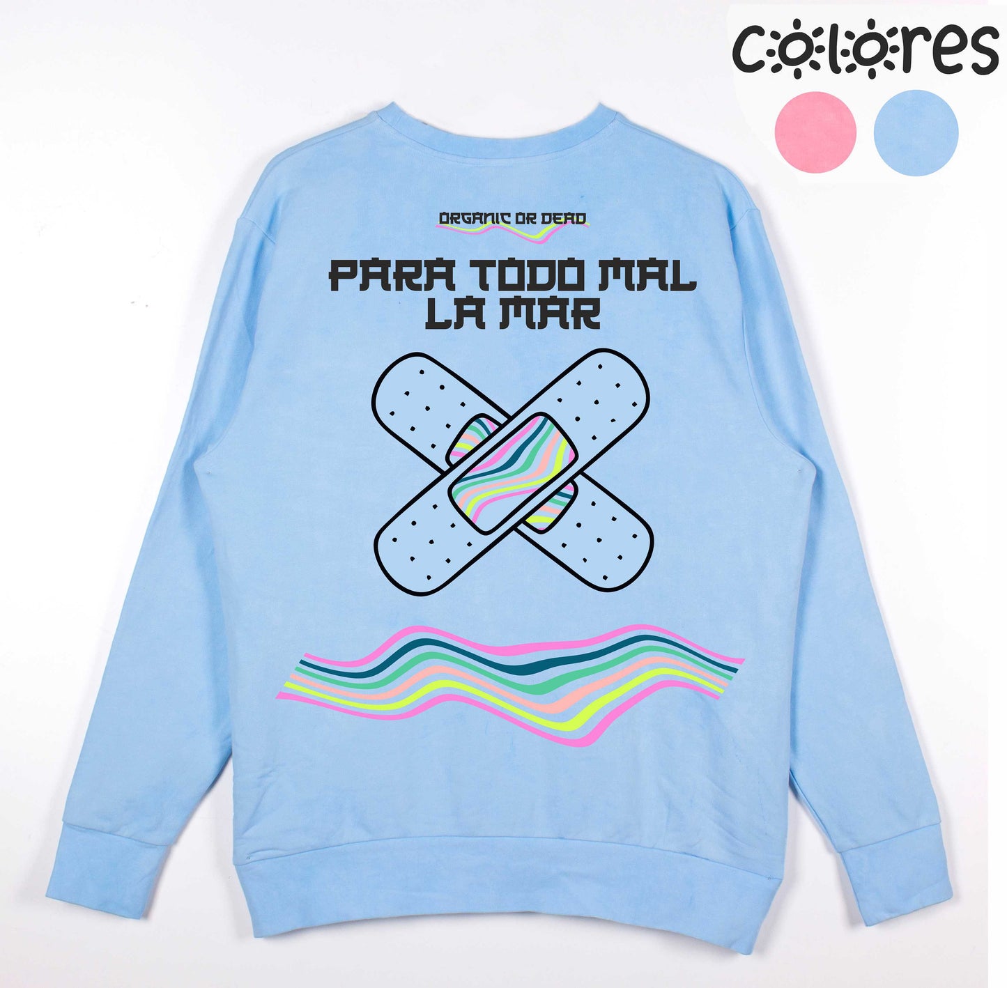 SUDADERA PARA TODO MAL LA MAR HOMBRE